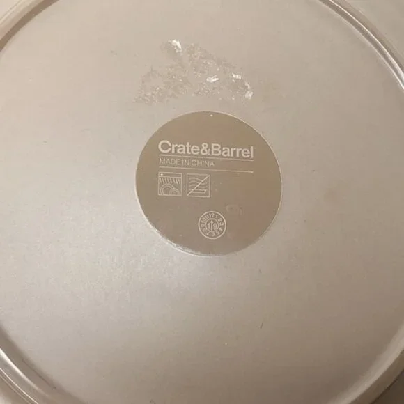 Crate and Barrel Caprice Floral Melamine Plates Botanical Bright Colors Picnic - Picture 2 of 3